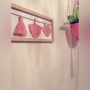 Macrame wall hanging